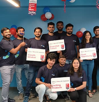 Team event at Motadata